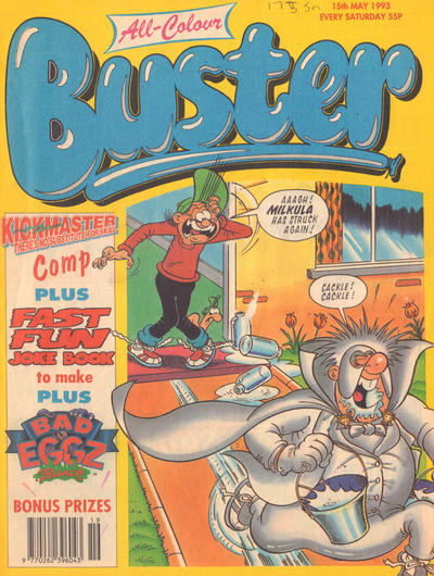 Cover for Buster (IPC, 1960 series) #15 May 1993 [1688]