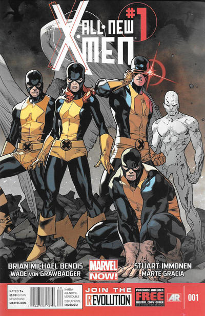 Cover for All-New X-Men (Marvel, 2013 series) #1 [Newsstand]
