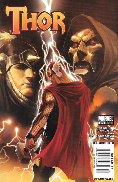 Cover for Thor (Marvel, 2007 series) #603 [Newsstand]