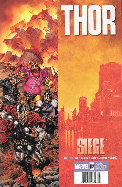 Cover for Thor (Marvel, 2007 series) #609 [Newsstand]