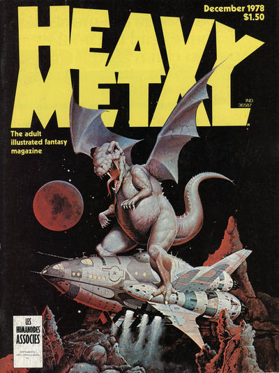Cover for Heavy Metal Magazine (Heavy Metal, 1977 series) #v2#8 [Direct]