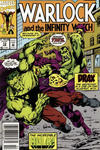 Cover for Warlock and the Infinity Watch (Marvel, 1992 series) #13 [Newsstand]