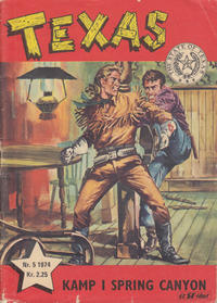 Cover Thumbnail for Texas (Serieforlaget / Se-Bladene / Stabenfeldt, 1953 series) #5/1974