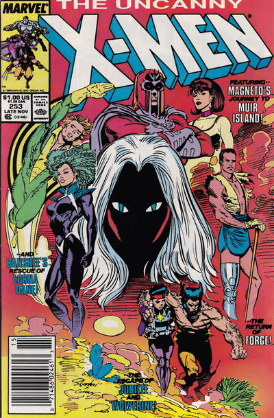 Cover for The Uncanny X-Men (Marvel, 1981 series) #253 [Mark Jewelers]