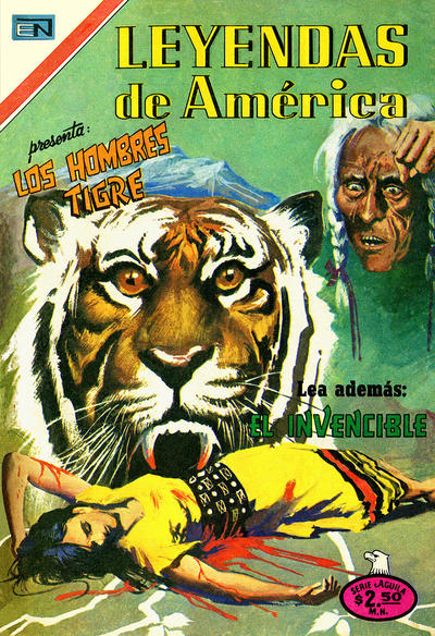 Cover for Leyendas de América (Editorial Novaro, 1956 series) #362