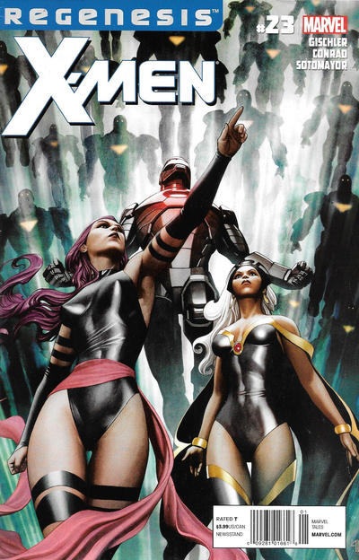 Cover for X-Men (Marvel, 2010 series) #23 [Newsstand]