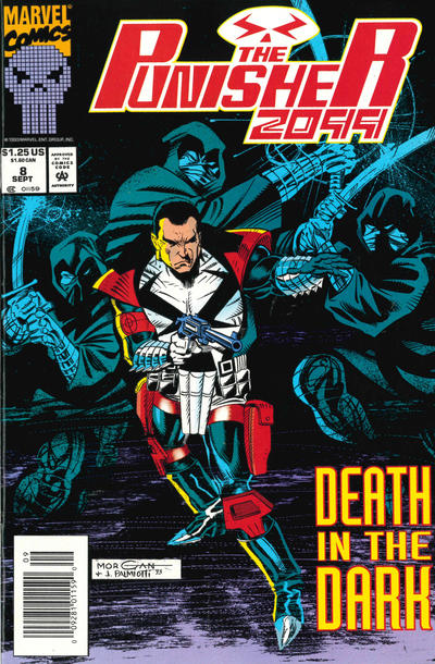 Cover for Punisher 2099 (Marvel, 1993 series) #8 [Newsstand]