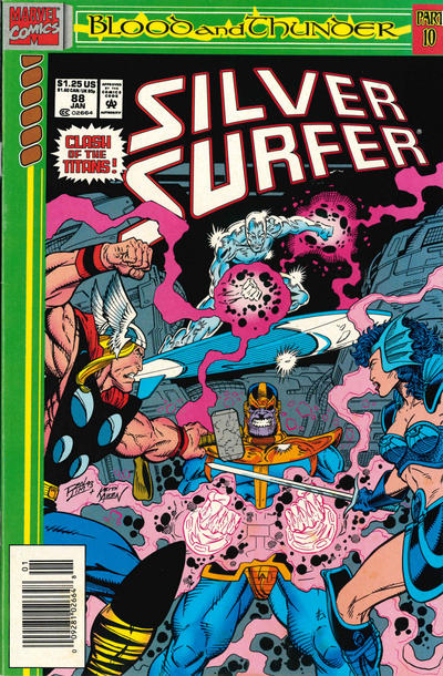 Cover for Silver Surfer (Marvel, 1987 series) #88 [Newsstand]