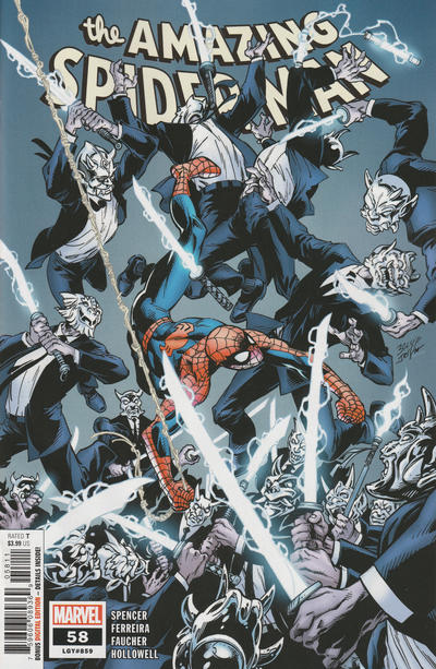 Cover for Amazing Spider-Man (Marvel, 2018 series) #58 (859)