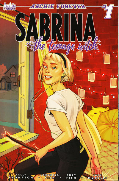 Cover for Sabrina the Teenage Witch (Archie, 2019 series) #1 [Cover E Sandra Lanz]