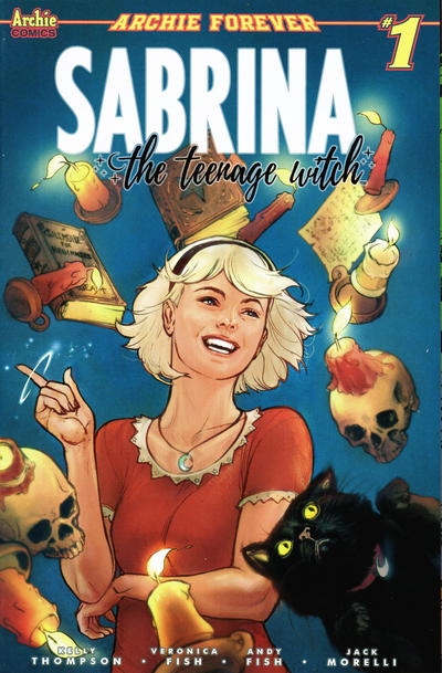 Cover for Sabrina the Teenage Witch (Archie, 2019 series) #1 [Cover D Victor Ibáñez]