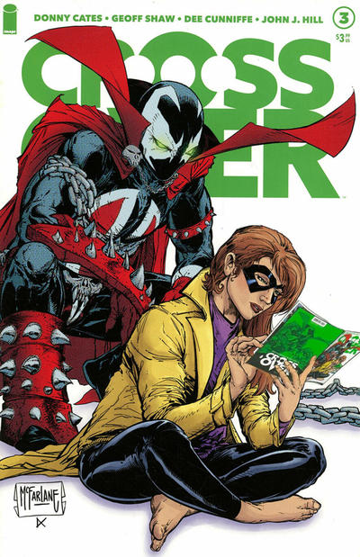 Cover for Crossover (Image, 2020 series) #3 [Todd McFarlane ‘Secret Infinity’ Cover]