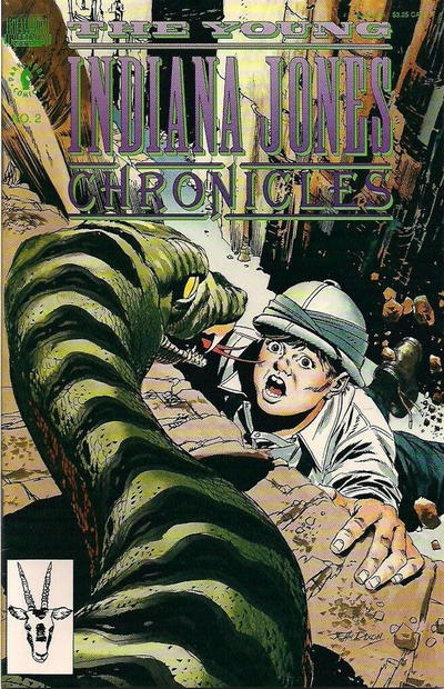 Cover for The Young Indiana Jones Chronicles (Hollywood Comics, 1992 series) #2