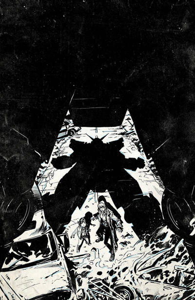Cover for Crossover (Image, 2020 series) #3 [Geoff Shaw Black & White Virgin Cover]
