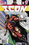 Cover for Icon (DC, 1993 series) #12 [Newsstand]