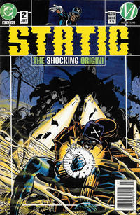 Cover Thumbnail for Static (DC, 1993 series) #2 [Newsstand]