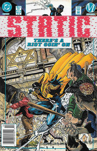 Cover Thumbnail for Static (DC, 1993 series) #5 [Newsstand]