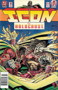 Cover Thumbnail for Icon (DC, 1993 series) #10 [Newsstand]