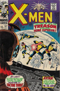 Cover for The X-Men (Marvel, 1963 series) #37 [British]