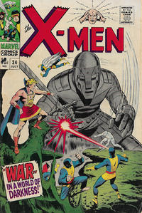 Cover for The X-Men (Marvel, 1963 series) #34 [British]