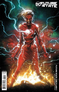 Cover Thumbnail for Future State: The Flash (DC, 2021 series) #1 [Kaare Andrews Cardstock Variant Cover]