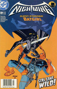 Cover for Nightwing (DC, 1996 series) #81 [Newsstand]