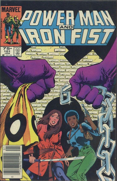 Cover for Power Man and Iron Fist (Marvel, 1981 series) #101 [Canadian]