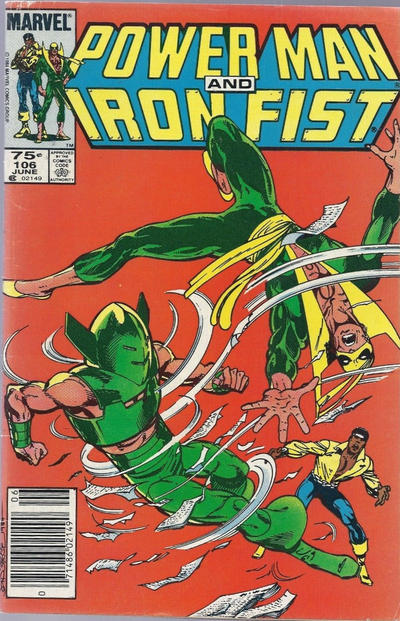 Cover for Power Man and Iron Fist (Marvel, 1981 series) #106 [Canadian]