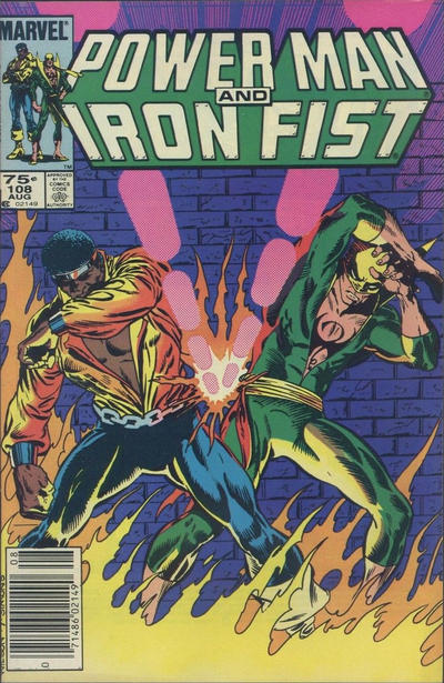 Cover for Power Man and Iron Fist (Marvel, 1981 series) #108 [Canadian]