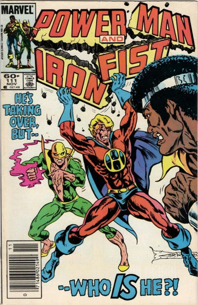 Cover for Power Man and Iron Fist (Marvel, 1981 series) #111 [Newsstand]