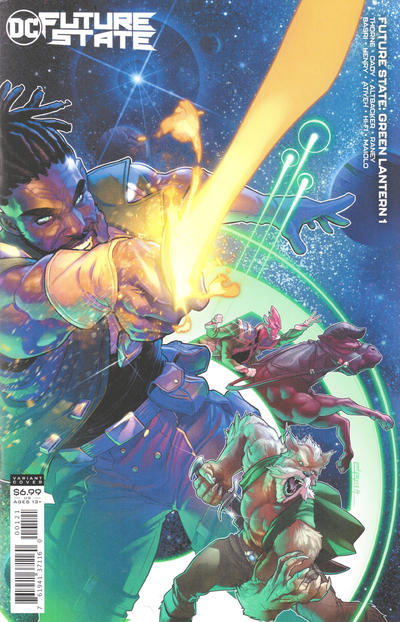 Cover for Future State: Green Lantern (DC, 2021 series) #1 [Jamal Campbell Cardstock Variant Cover]