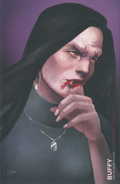 Cover for Buffy the Vampire Slayer (Boom! Studios, 2019 series) #3 [Kaiti Infante 'Vampire' Cover]