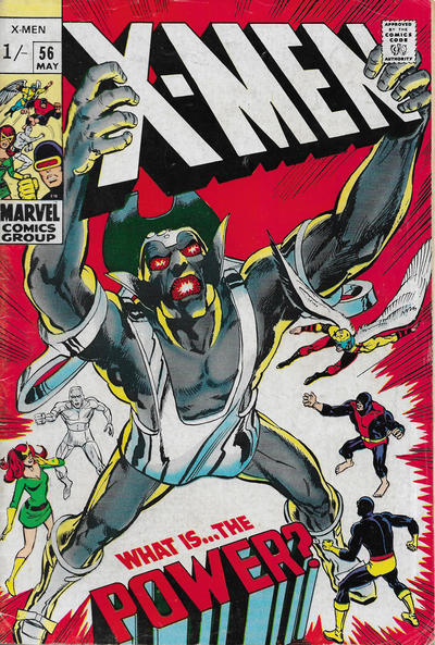 Cover for The X-Men (Marvel, 1963 series) #56 [British]