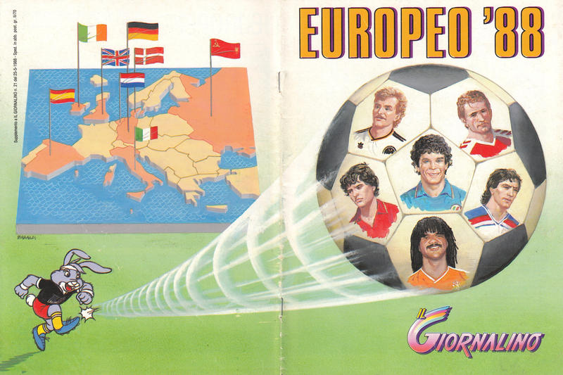 Cover for Supplementi a  Il Giornalino (Edizioni San Paolo, 1982 series) #21/1988 - Europeo '88