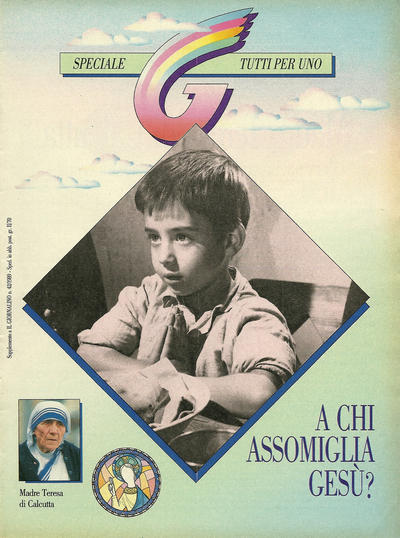 Cover for Supplementi a  Il Giornalino (Edizioni San Paolo, 1982 series) #42/1989 - Speciale G Tutti per uno - A chi assomiglia Gesù ?