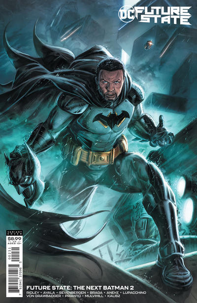 Cover for Future State: The Next Batman (DC, 2021 series) #2 [Doug Braithwaite Cardstock Variant Cover]