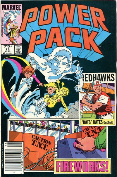 Cover for Power Pack (Marvel, 1984 series) #13 [Canadian]