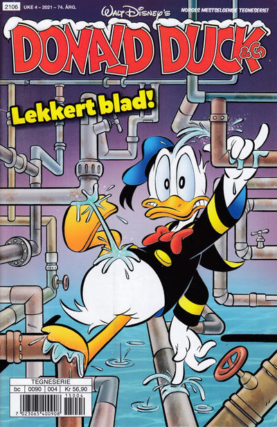 Cover for Donald Duck & Co (Hjemmet / Egmont, 1948 series) #4/2021