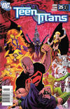 Cover for Teen Titans (DC, 2003 series) #25 [Newsstand]