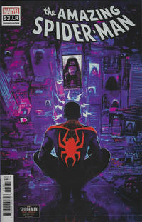 Cover Thumbnail for Amazing Spider-Man (Marvel, 2018 series) #53.LR [Variant Edition - ‘Spider-Man: Miles Morales’ - Jason Hickey Cover]