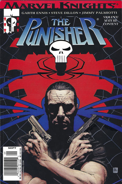 Cover for The Punisher (Marvel, 2001 series) #2 [Cover A - Tim Bradstreet]