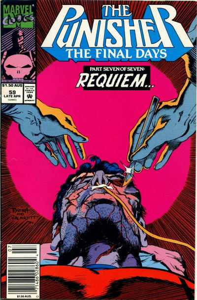 Cover for The Punisher (Marvel, 1987 series) #59 [Australian]