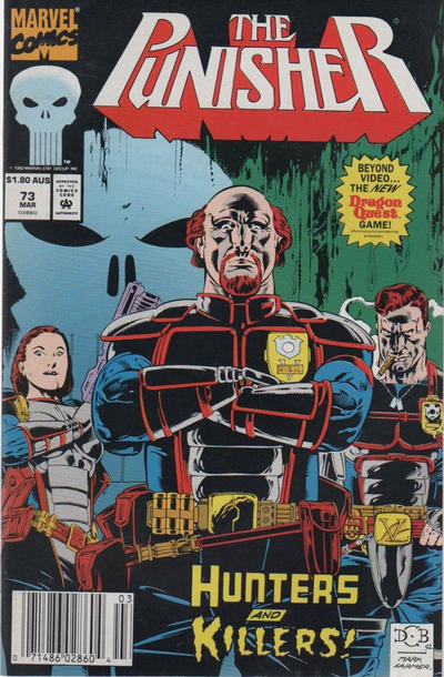 Cover for The Punisher (Marvel, 1987 series) #73 [Australian]