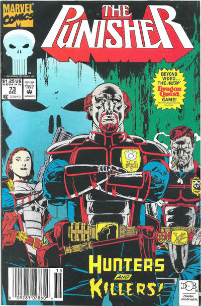 Cover for The Punisher (Marvel, 1987 series) #73 [Newsstand]