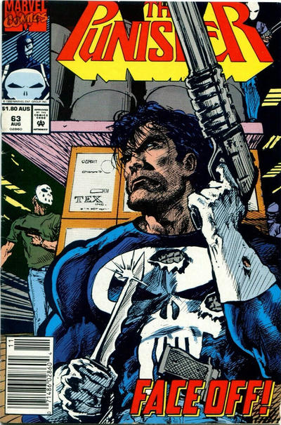 Cover for The Punisher (Marvel, 1987 series) #63 [Australian]