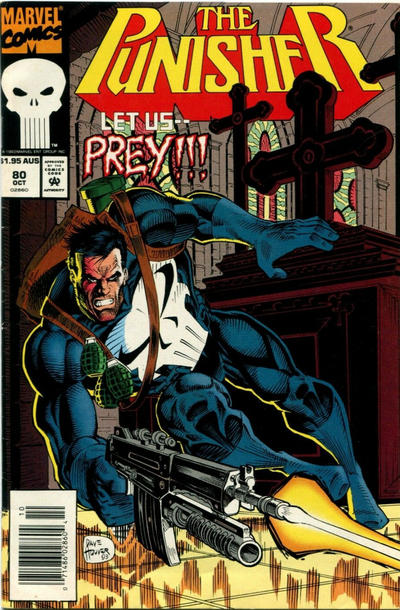 Cover for The Punisher (Marvel, 1987 series) #80 [Australian]