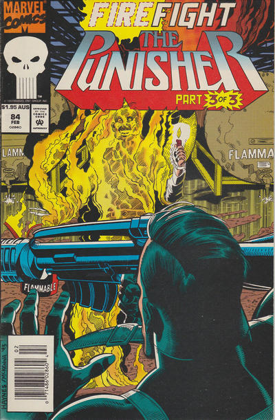 Cover for The Punisher (Marvel, 1987 series) #84 [Australian]