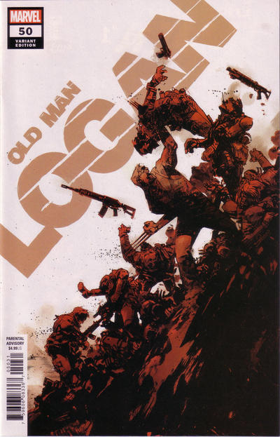 Cover for Old Man Logan (Marvel, 2016 series) #50 [Incentive Gerardo Zaffino]