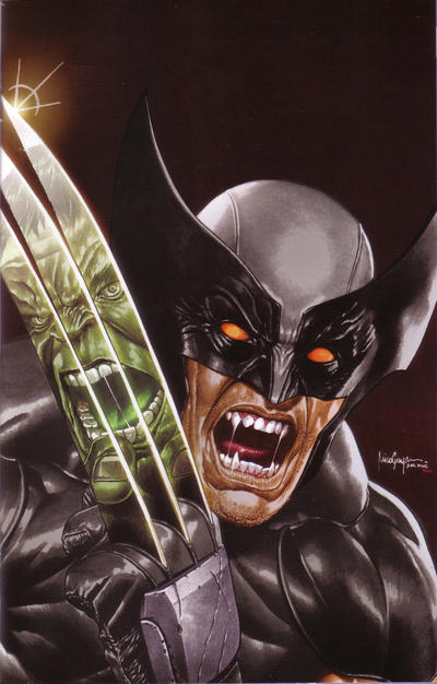 Cover for Wolverine (Marvel, 2020 series) #1 [Unknown Comics / Comics Elite Exclusive - Mico Suayan 'X-Force Uniform' Virgin Art]