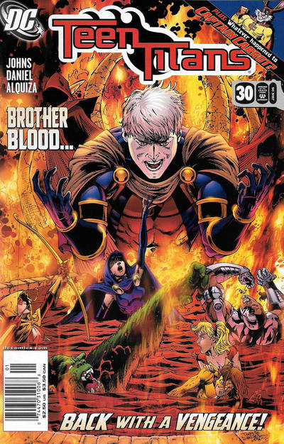 Cover for Teen Titans (DC, 2003 series) #30 [Newsstand]